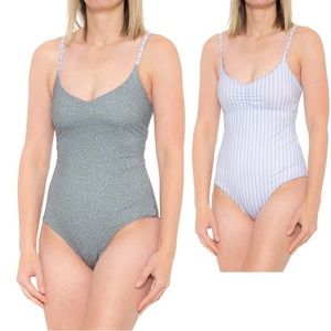 NWT prAna | Jess REVERSIBLE One-Piece UPF 50+ Swimsuit